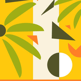 Uni Project: Abstract Tropical Sunset