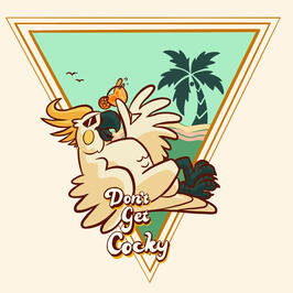 Vintage Cockatoo T-Shirt Design